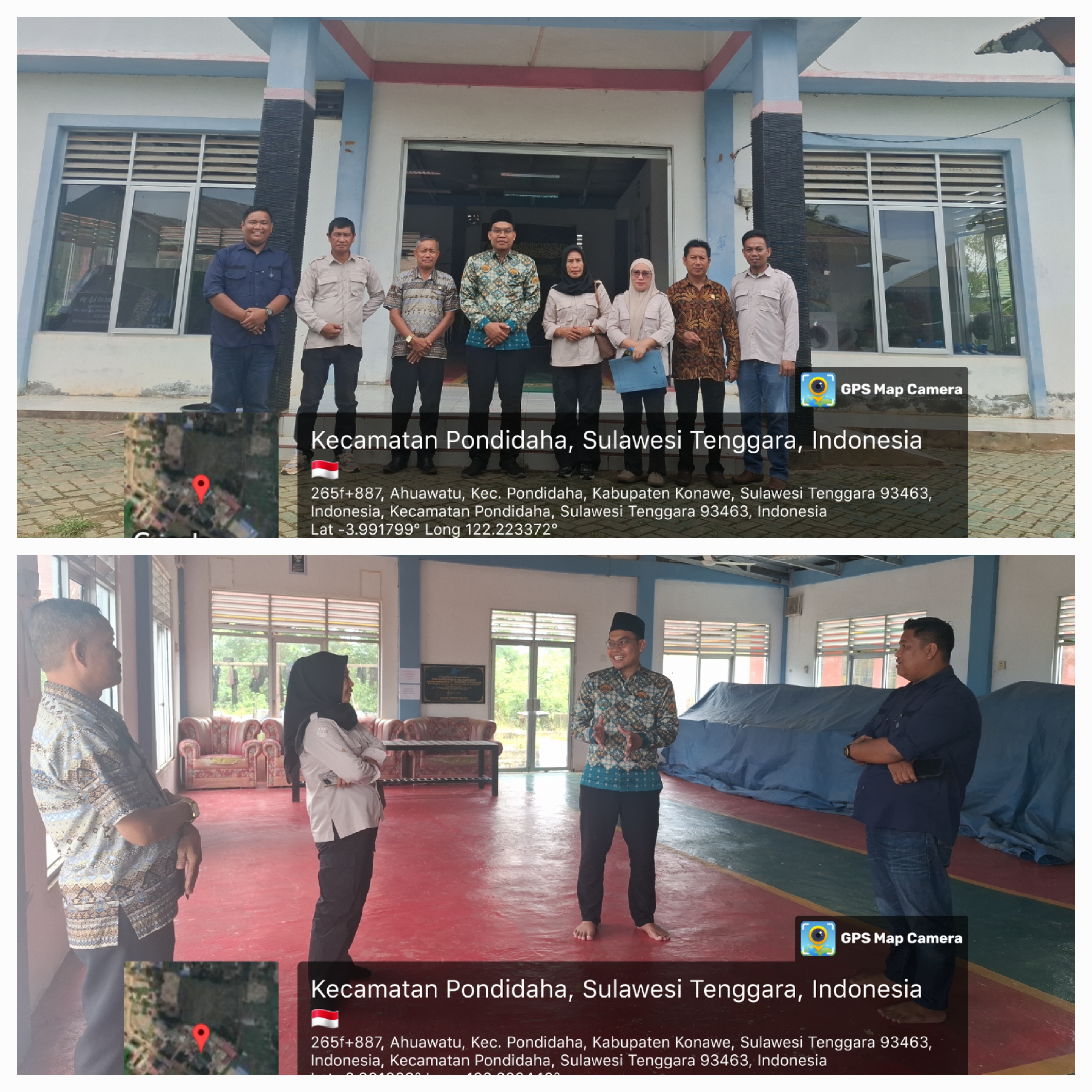 Kunjungan Dinas Transnaker Kabupaten Konawe ke BLK Komunitas Pondok Pesantren Al-Muhajirin Darussalam