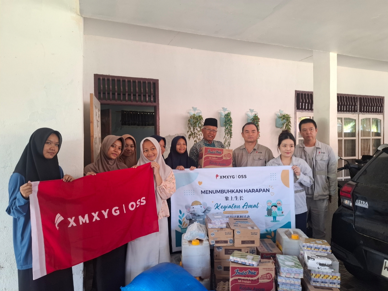 Kunjungan PT OSS ke Pondok Pesantren Al-Muhajirin Darussalam